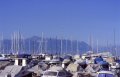 September 2003-21 Lausanne am Genfer See, Blick auf die Berge